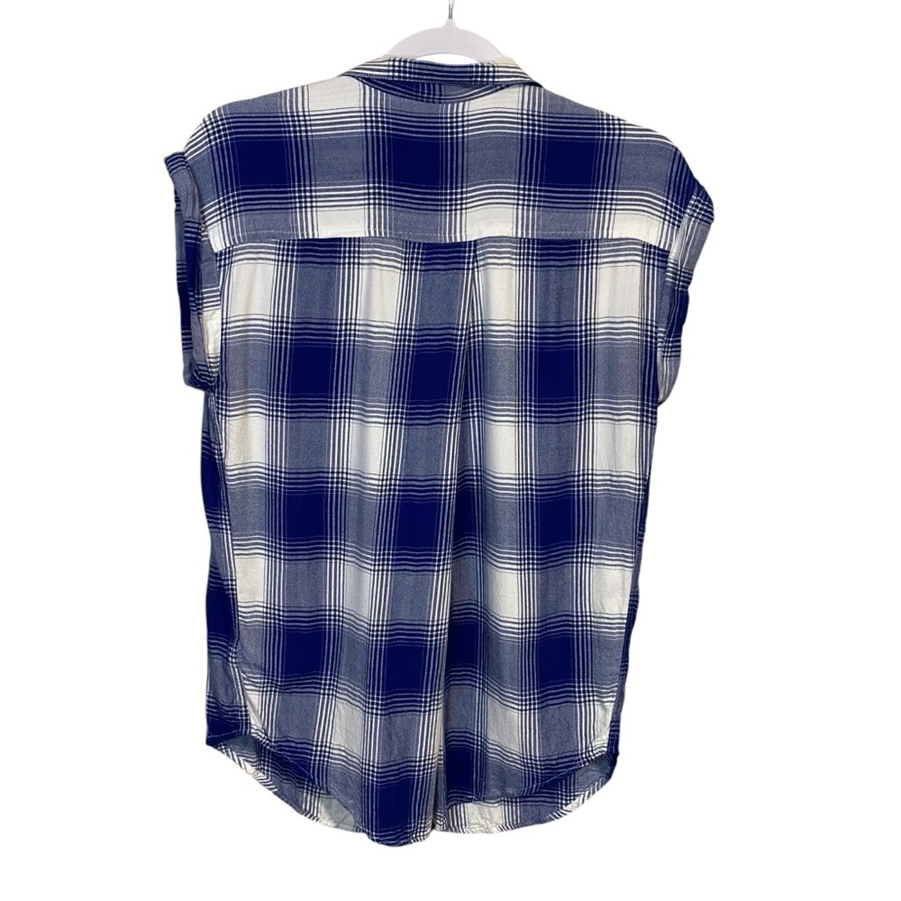 Jachs Girlfriend - Plaid Short Sleeve Shirt - M Vietnam - Picture 3 of 8